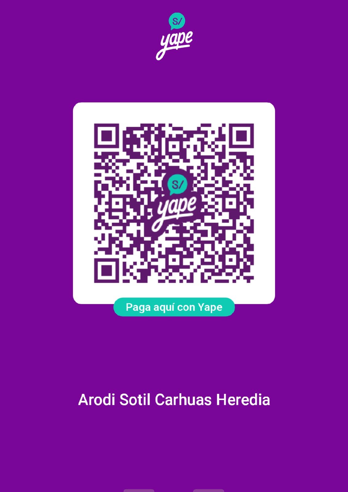 QR Yape